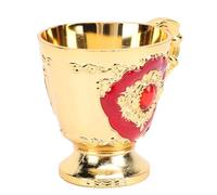 Zerodis Otros Coleccionables Vitrina de Barra en Relieve Retro Copa de Chupito Decorativa Cáliz de Vino Taza de té Británica para Recepción de Bodas Gran Evento Fiesta Copa de Vino Vintage Europea