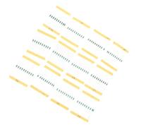 Zerodis Otros Juegos Electrónicos Kit de Inductividad Electrónica Fácil para Circuitos de Placa de Pruebas con 12 Valores Ideal para Diseñadores de Circuitos y Aficionados Inductor de 120 X 1/4 W