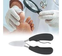 Zerodis Otros Utensilios para el Hogar Tijera para Uñas Gruesas y Uñas Encarnadas con Ergonómico Antideslizante para Uso Personal y Profesional Clavo de Acero Inoxidable