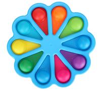 Zerodis Paleta de Colores, Bandeja de Pintura, Soporte de Plástico con Forma de Flor para Suministros de Arte para Niños