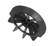 Zerodis Paleta de Ventilador de Compresor de Aire de 150 Mm, Reemplazo de Motor DirectonLine de Plástico de Ingeniería, Eje de 14 Mm para Varios Modelos