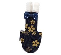 Zerodis Pañal de Pájaro, Ajustable Reutilizable Mascota Pájaro Pañales Pájaros Volando Trajes Pericos Pañal de Orina Traje Húmedo Aves Piloto (S Flores Doradas Ocultas)