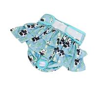 Zerodis Pañales para Perros Hembra Lavables Ajustables Pañales Menstruales Reutilizables para Fugas para la Higiene de Comodidad de Las Mascotas (XS)