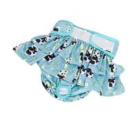 Zerodis Pañales para Perros Hembra Lavables Ajustables Pañales Menstruales Reutilizables para Fugas para la Higiene de Comodidad de Las Mascotas (M)