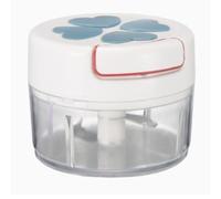 Zerodis Pelador de Ajos Prensa de Ajos Picadora de Verduras Mini Mini Tira Manual Picadora de Cebolla de Ajo Cortador Adecuado para Verduras Jengibre Ajo Frutas Cebolla Ensalada de Papa Manual (BLUE)