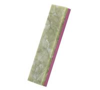 Zerodis Piedra de Afilar de Piedra de Afilar, de Natural de Doble Cara, Grano 3000 10000, de Agua Compacta de 100 X 25 X 10 Mm para Herramientas de Cocina, Tijeras y Cocineros Caseros (verde claro)