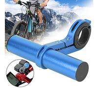 Zerodis Piezas de Repuesto para Bicicletas Clip de Extensión Ligero de Fibra de Carbono de 10 Cm para Accesorios de Bicicleta Almacenamiento Eficiente para Ciclistas Extensor de Manillar de (Blue)