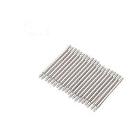 Zerodis Pins de Banda de Reloj 20 Piezas, Estabilidad Superior con Resortes Ajustados y Consejos Pronunciados, Paquete Abundante para Relojeros y Joyeros Profesionales (1,8 * 20)