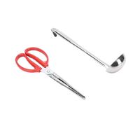 Zerodis Pinzas para Chimenea, Pala para Pellets, Juego de Herramientas para Chimenea para Fogatas, Leña para Acampar, Parrillas de Pellets, Mango Largo de Hierro Fundido