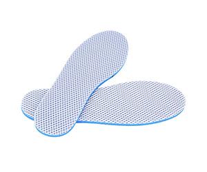 Zerodis Plantillas de Zapatos Transpirables, Plantillas de Esponja Transpirables Versátiles y Compatibles, de Doble Lado, Ajuste Universal, con Guía de Tamaño Preciso, Ideal para Caminar, Caminar,