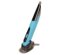 Zerodis Policita de Bolsillo Inalámbrico Lápiz de Escritorio de Ratón 2-en-1 Diseño Ergonómico 2.4G 5.0 para PC Laptop Mac iOS con 4 Teclas Batería de 500 MAh (Blue)