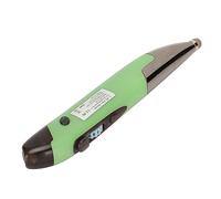 Zerodis Policita de Bolsillo Inalámbrico Lápiz de Escritorio de Ratón 2-en-1 Diseño Ergonómico 2.4G 5.0 para PC Laptop Mac iOS con 4 Teclas Batería de 500 MAh (Green)