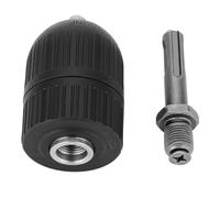 Zerodis Portabrocas de Plástico de Calidad con Adaptador SDS, Capacidad de 2-13mm para Martillo Eléctrico y Taladros, Portabrocas sin Llave, Alta