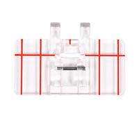 Zerodis Prensatelas de Puntada, Paralela Pata de Prensatelas Paralelo el Pie Prensatelas Plástico Claro Transparente para la Máquina Coser