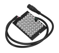 Zerodis Probadores de CCTV 48 LED Negros Infrarrojos de Alta Potencia para Cámara de Seguridad CCTV con Sensor de Luz Incorporado 12 VCC 940 NM Tablero de Luz LED IR