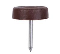 Zerodis Protector de Uñas de Piso, Uñas en Almohadillas de Fieltro Muebles para Almohadillas de la Mesa Protectores de la Pierna del Piso del Piso del Piso de la Pierna (100pcs avión 18 mm de