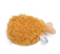 Zerodis Puppy Plush Chicken Drumsticks Juguete Lindo Juguete de Peluche Chillido para Perros Gatos Exprimibles Joyas para Mascotas Interactivas Juego