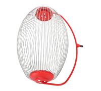 Zerodis Recolectores de Frutas Cesta Recolector de Tuercas de Alambre de Acero Rodillo Recolector de Tuercas Superior Herramienta de Cesta Recolectora de Castañas Multifuncional Portátil para (L)