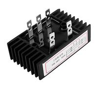 Zerodis Reguladores y Convertidores de Potencia Puente Rectificador 100A 1600V Convertidor de CA a CC con Estructura Bien Soldada para Aplicaciones de Fuente de Alimentación Diodo Trifásico SQL100A