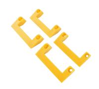 Zerodis Reunir a Titular de Herramientas en la Escalera de Herramientas Eléctricas Multifuncionales para Acceso Simple, Kit de Tamaños de Encuentro de 4pc para la Organización del Taller (YELLOW)