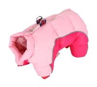 Zerodis Ropa para Perros Traje de Nieve a Prueba de Viento Mono de Cachorro de Cuerpo Completo Ideal para Perros Pequeños y Medianos Ropa Al Aire Libre Abrigo de Invierno para Cálido (10#)