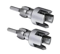 Zerodis Roscador de Tubos Interno y Externo Integrado, Herramienta Ajustable de Acero CR V para Tubos de PVC DN20 de 3/4 Pulgadas, Fontanería Resistente para Profesionales y Usuarios de Bricolaje