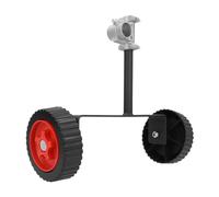 Zerodis Ruedas de Soporte Ajustables Auxiliares de 26 Mm, Accesorio de Rueda para Cortadora de Hilo para Cortadora de Malezas, de Césped, Desbrozadora a Gas, Proporciona