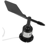 Zerodis Sensor Anemómetro de Velocidad del Viento de 360 grados para Clima Ambiental, Fuente de Alimentación de 1-5V 5V, Estación Meteorológica Transmisora de Dirección del Viento (Tipo 1-