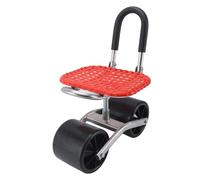 Zerodis Silla de Trabajo Enrollable de Jardín, Scooter de Jardín Que Salva el Trabajo de Parto con 2 Ruedas Cartero de Jardín de Plantación de Jardinería con Silla para el Patio Al Aire