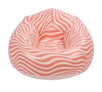 Zerodis Sillón Inflable, sofá Inflable Portátil en PVC, sofá de Aire, Asiento Ergonómico de 28,75 Oz con Parches de Reparación para Uso en Interiores y Exteriores, Piscina en la Playa, Camping (Pink)