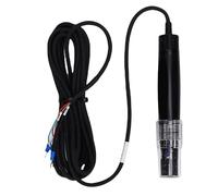 Zerodis Sonda de Electrodo de PH Industrial, Sensor de PH ABS con Compensación de Temperatura y 3 Paquetes de Prueba de Calibración, Reemplazo de Medidor de de 0 a 14 para Controlador de Spa de