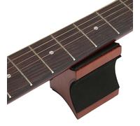 Zerodis Soporte Auxiliar Ortopédico Estable para Instrumentos de Caoba con Alturas Ajustables, Universal para Guitarra, bajo, Ukelele, Mandolina, Banjo, Protege de Arañazos para Reparación de
