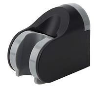 Zerodis Soporte de Ducha Ajustable para Instalación Rápida, Rociador de Ducha y bidé de Mano, Material ABS Negro, Accesorio de Baño para el Hogar