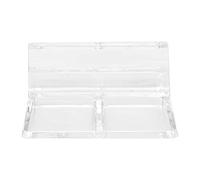 Zerodis Soporte de Vidrio de Acuario de Varilla de Soporte Sostenible para el Acuario, Alta Transparencia para Tanques Abiertos, Fácil de Instalar y Usar para Amantes del, 20 Pc -acrílico (8mm)