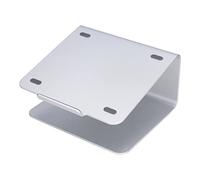 Zerodis Soporte Giratorio para Computadora Portátil Aleación de Aluminio de 360 Grados Diseño Ergonómico de 15 Grados con Administración de Cables de Silicona Antideslizante para