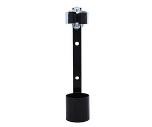 Zerodis Soporte para Bastón para Scooter de Movilidad Clip para Bastón de Acero Inoxidable de 1 a 1,7 Pulgadas Soporte de Asiento de Fácil Instalación para Silla de Ruedas Silla Eléctrica Usuarios de