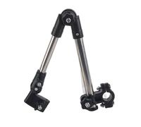 Zerodis Soporte para Paraguas para Cochecito de bebé, Ajustable en Dirección de 360°, para Silla de Ruedas, Soporte para Paraguas, Soporte para para Cochecito de bebé, Paraguas para (BLACK)