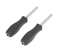 Zerodis Spinner de Transmisión de 2 Piezas, Controlador de Manejo de la Transmisión de Enchufe, Material de Acero, Agarre Cómodo, Traje de Tamaño Compacto para Uso Interno y Exterior, Coincida con