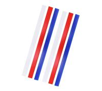 Zerodis Strips de Pasillo de Masa de Silicona 3 Tamaños Guías de Pasador de Rodillos para la Herramienta de Medición de Espesor de Masa para Panaderos Hornear Galletas para Hornear Fáciles de