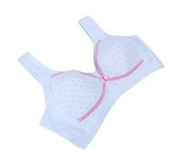 Zerodis Sujetador Sin Alambre de Las Mujeres Embarazadas, Sujetador de Lactancia de La Maternidad del Algodón para La Lactancia Prevenga El Embarazo Que Se Hunde(L-Blue)