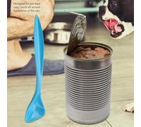 Zerodis Suministros para Perros, Cuchara de Plástico con Largo para Comida Enlatada para Perros, Llega Al Fondo y Se USA de Forma Segura para Gatos y, Gato, Cuchara para Comida Húmeda