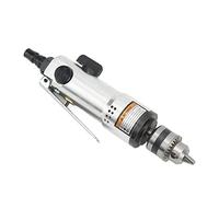Zerodis Taladro de Aire Recto 3/8in, Herramienta Neumática de Aleación de | Cuerpo de Aleación de Zinc, Resistente Al Desgaste y Anticorrosivo, 2200rpm Velocidad sin Carga, Entrada de Aire de 1/4in,