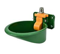 Zerodis Tazón de Agua de Cerdo Antiautomático para Animales de Granja Ganado, Diseño del Interruptor Táctil para Cerdos/Ovejas/Queso de Cabra, Material de Plástico de en Color Azul