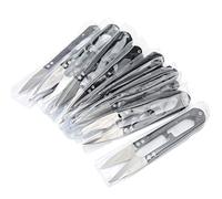 Zerodis Tijeras para Hilo de Resorte, Acero con Alto Contenido de Carbono SK5, Cortahilos Compacto para Punto de Cruz y Proyectos de Bricolaje 123x27 Mm