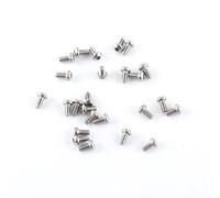 Zerodis Tornillos con Cabeza Hexagonal M2, Sujetadores de Cabeza Al Ras de Acero Inoxidable A2 con Tuercas, Kit de 250 Piezas para Reparación de Maquinaria y Oficina en el Hogar (B: de botón)