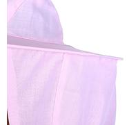 Zerodis Traje de Chaqueta Protectora de Apicultura Profesional, Azul, Ropa de Equipo de Apicultura (PINK)