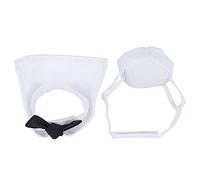 Zerodis Traje de Marinero de Mascotas Elegante Gato y Capa Ajustables para Decoración de Navidad, Material de Algodón Suave para Fiestas de Halloween o Uso Diario