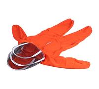 Zerodis Traje Protector Ligero para Cría de Jardines, Equipo de Apicultura para Niños, Antipicaduras de Insectos, Traje de Apicultura de una Pieza para Niños, Suministros para Apicultores (L)