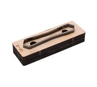 Zerodis Troquel de Corte de Metal para Cuero, Molde de Corte de Perforación de Acero de Aleación para Manualidades, con de Abedul para Cuero, Cartón, Caucho, Plástico, Arcilla, Corte de (LR-6)