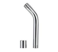 Zerodis Tubo de Extensión de Ducha, Brazo de Ducha de 8 Pulgadas para el Hogar, Baño, Cocina, Rosca Universal Montada en la Pared de Acero Inoxidable